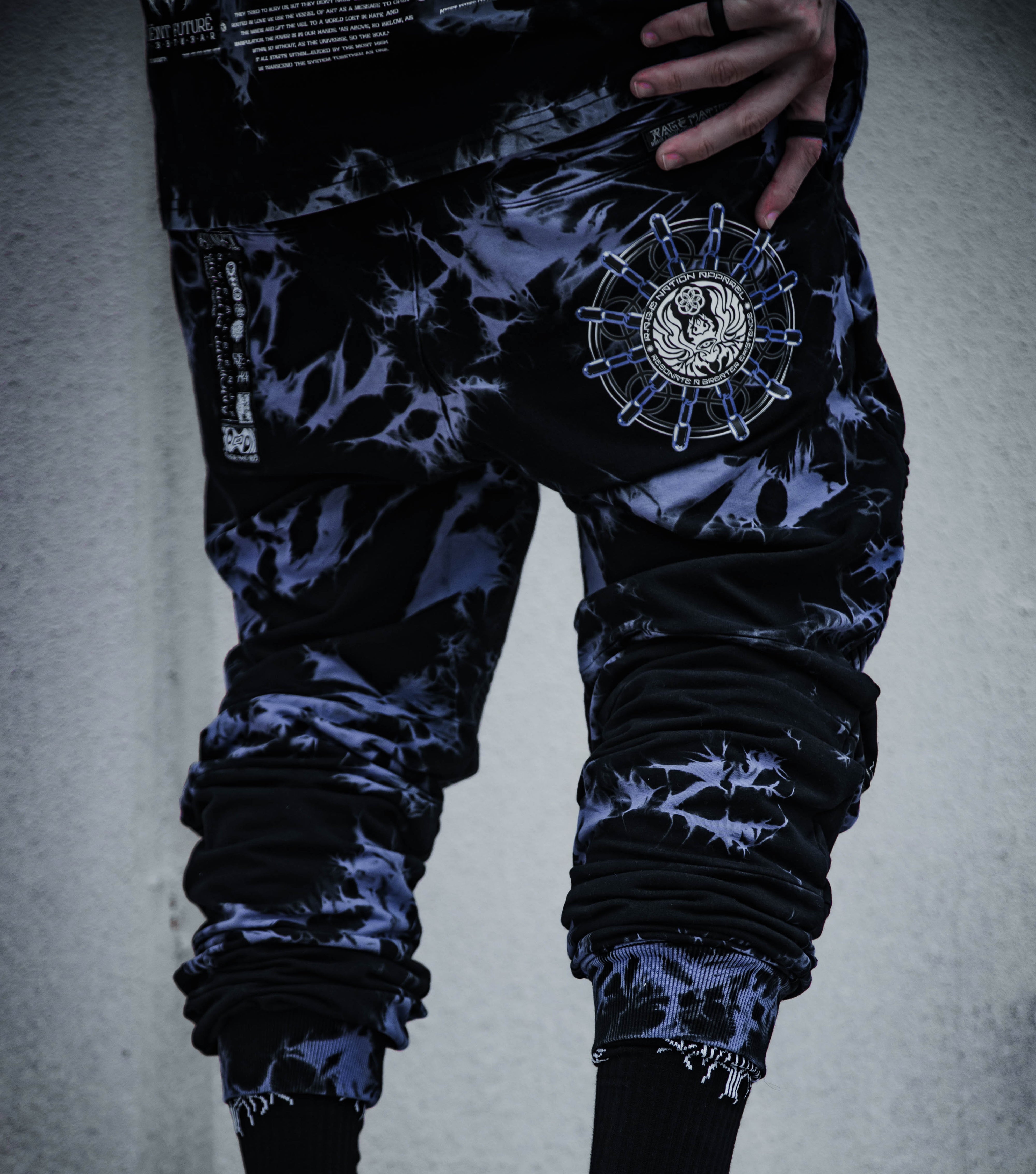 RECONNECT WITH SOURCE ✦ YANTRART x RAGE NATION ✦ Premium Joggers Joggers