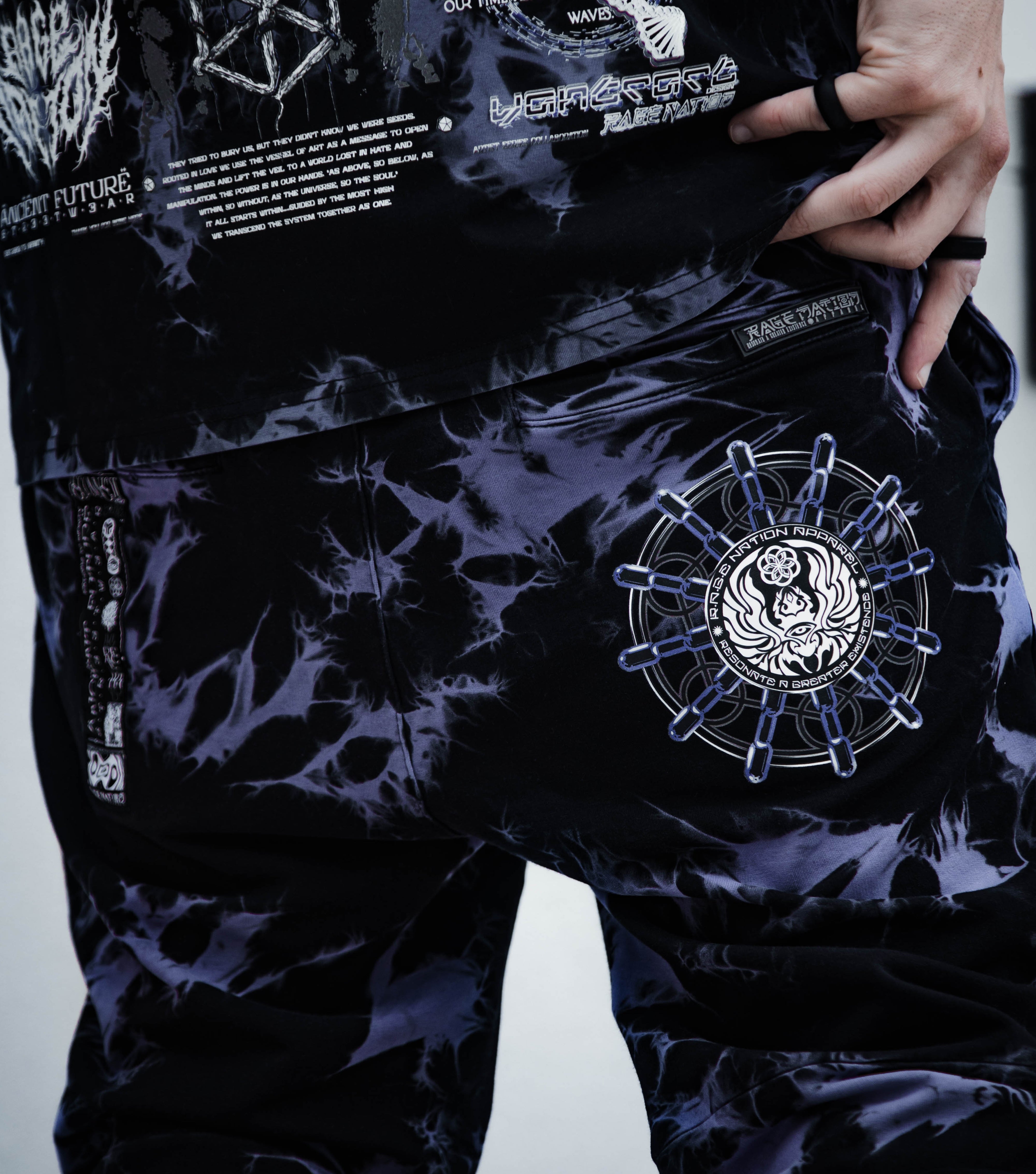 RECONNECT WITH SOURCE ✦ YANTRART x RAGE NATION ✦ Premium Joggers Joggers