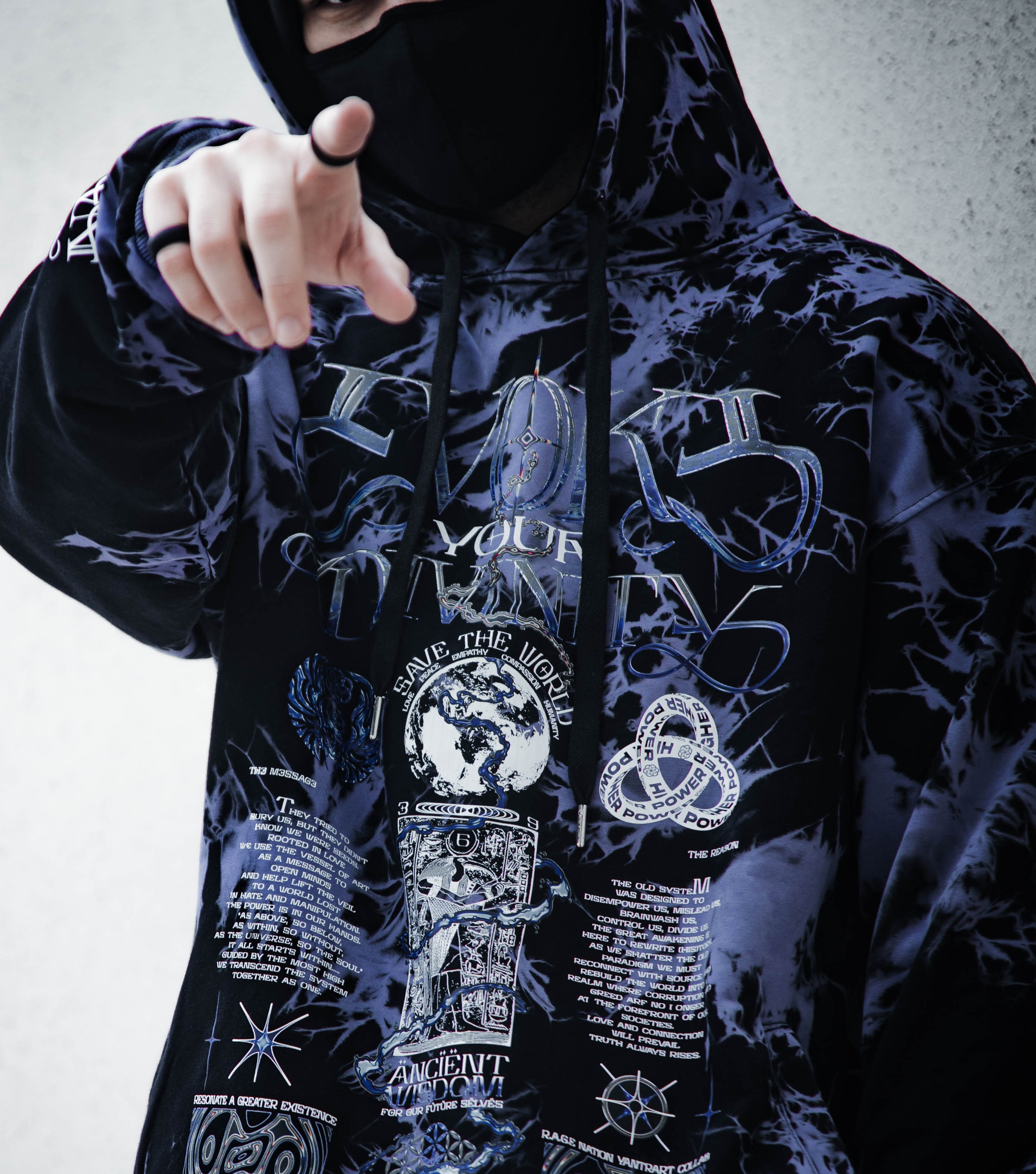 COMING SOON ✦ RECONNECT WITH SOURCE ✦ YANTRART x RAGE NATION ✦ Premium Hoodie Hoodie