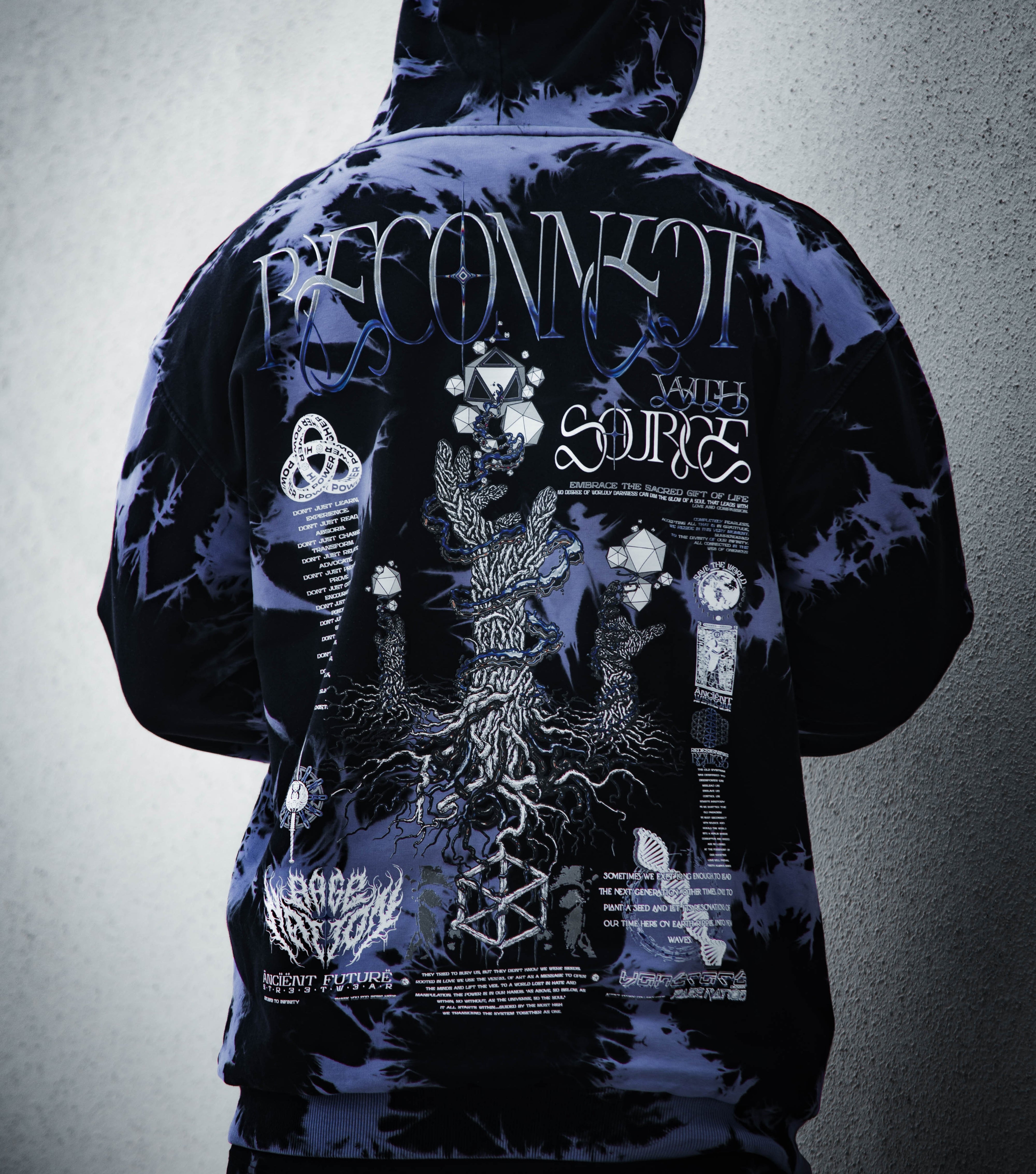 COMING SOON ✦ RECONNECT WITH SOURCE ✦ YANTRART x RAGE NATION ✦ Premium Hoodie Hoodie