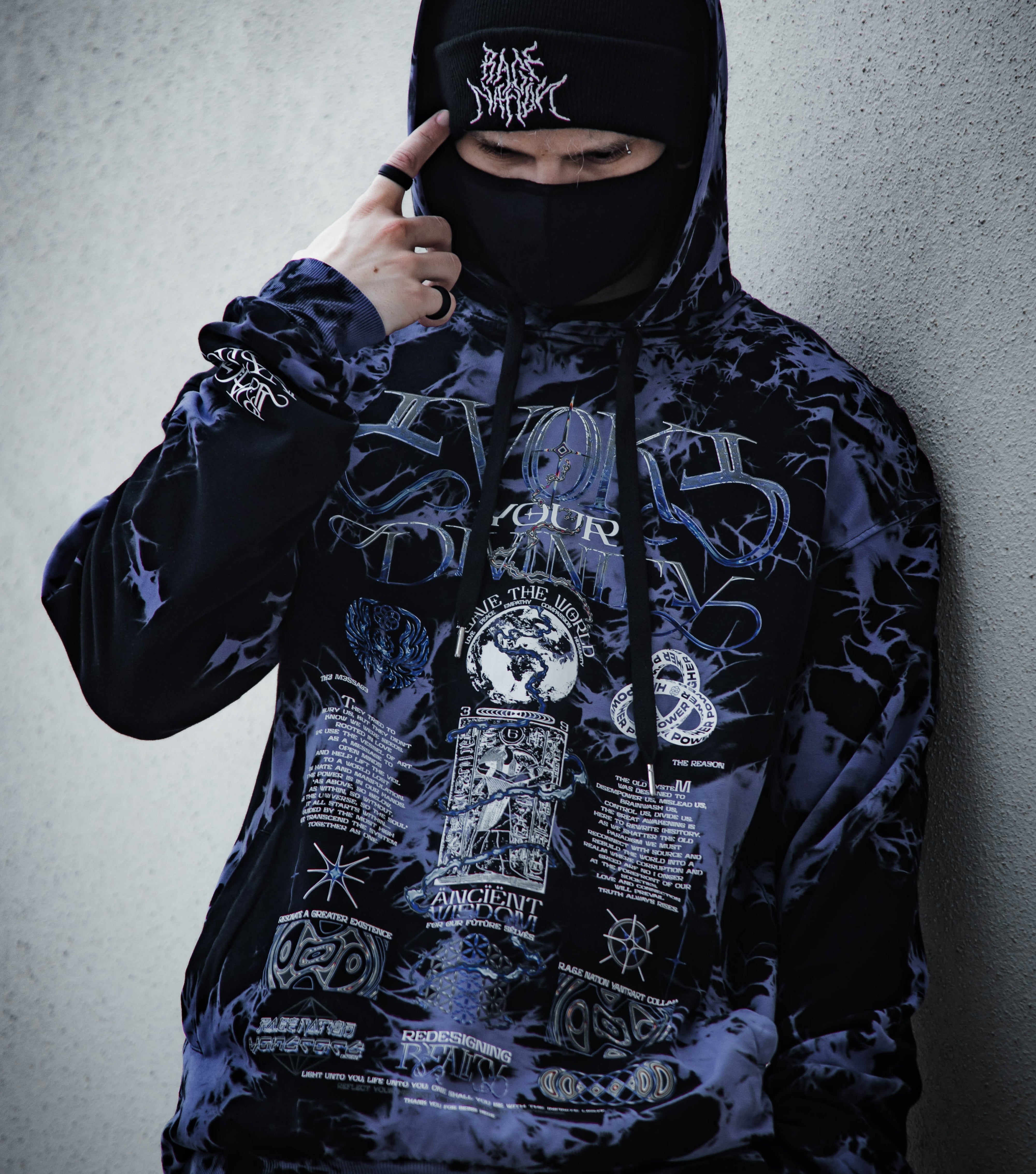 COMING SOON ✦ RECONNECT WITH SOURCE ✦ YANTRART x RAGE NATION ✦ Premium Hoodie Hoodie