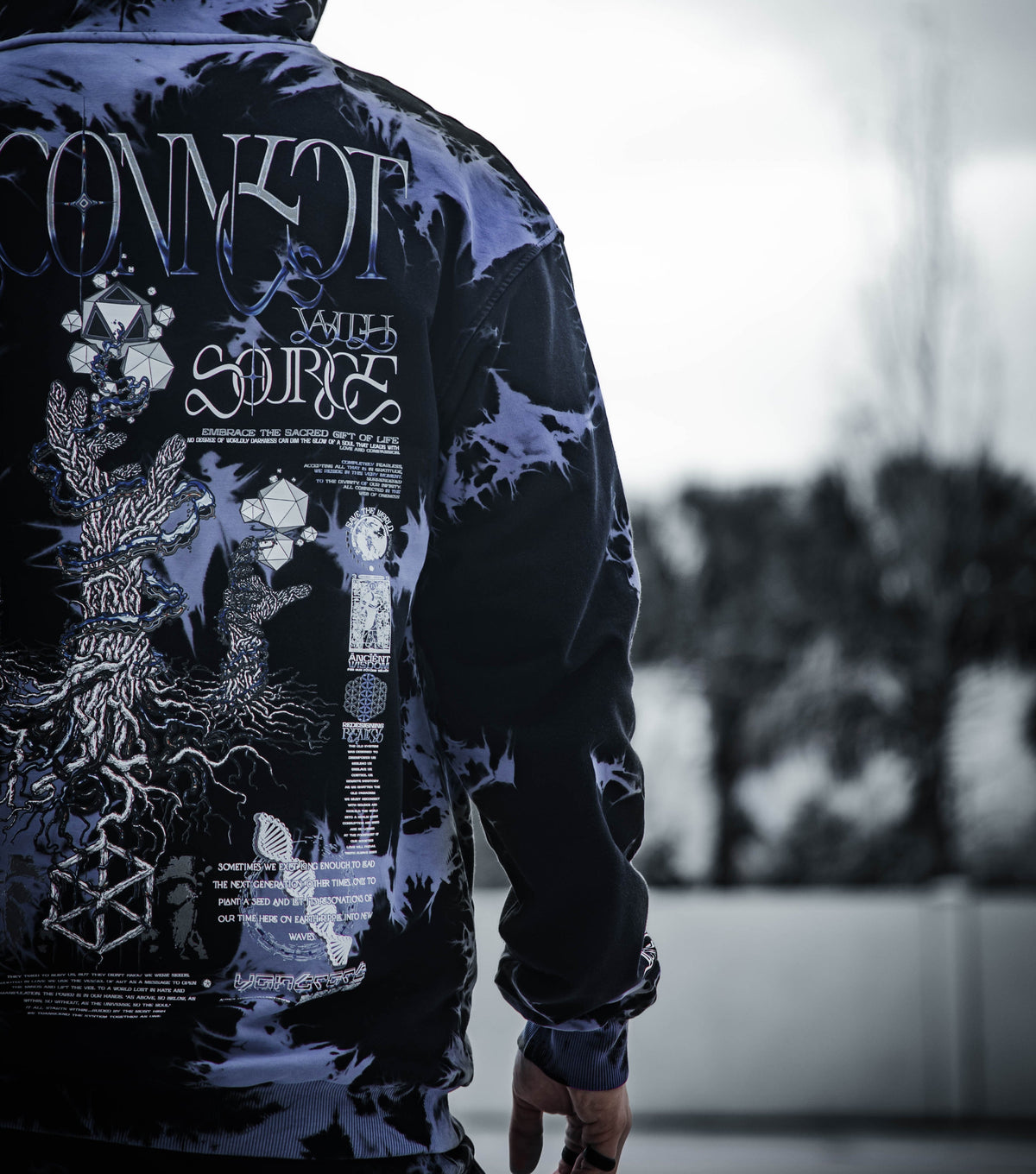 COMING SOON ✦ RECONNECT WITH SOURCE ✦ YANTRART x RAGE NATION ✦ Premium Hoodie Hoodie
