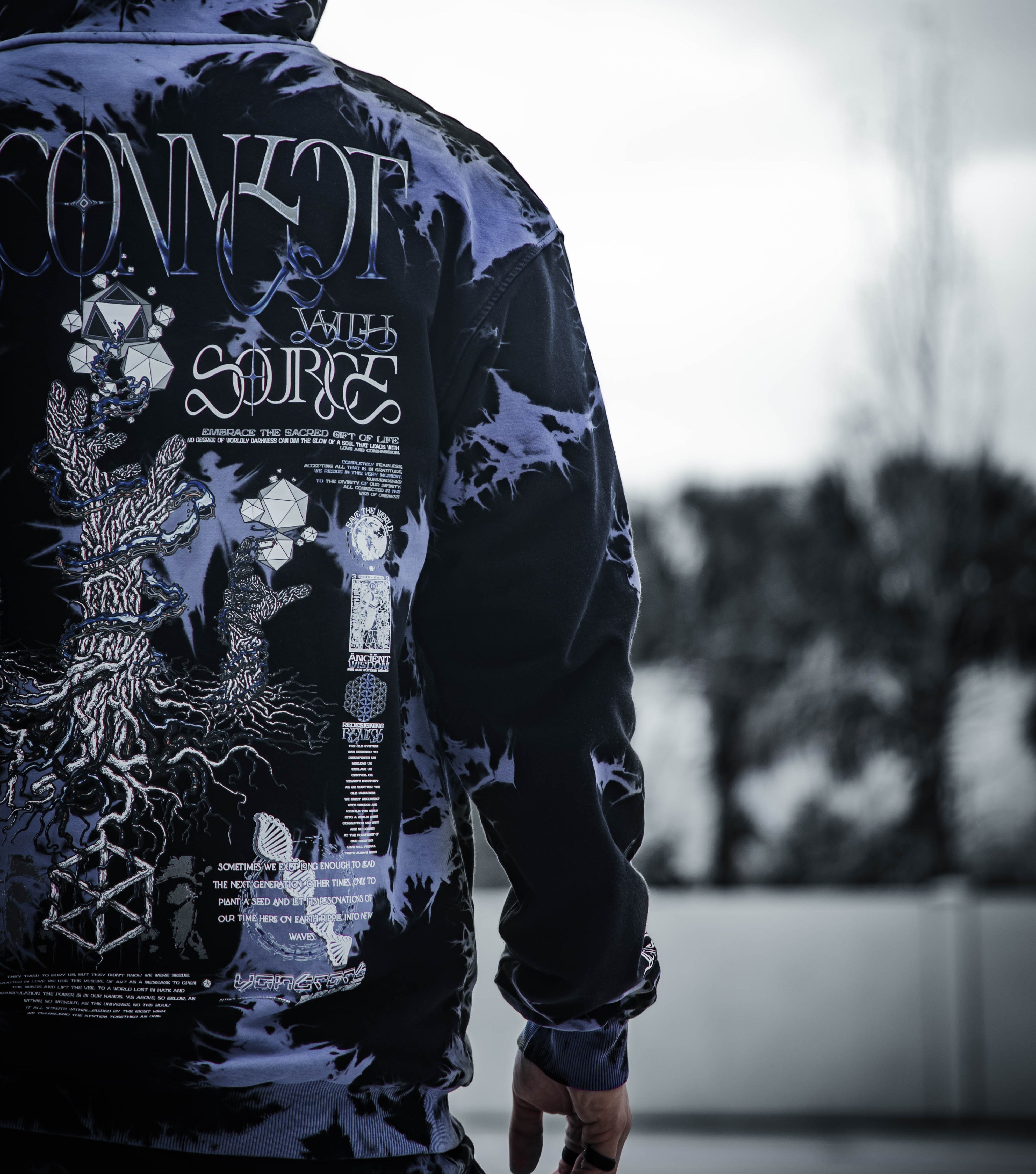 COMING SOON ✦ RECONNECT WITH SOURCE ✦ YANTRART x RAGE NATION ✦ Premium Hoodie Hoodie