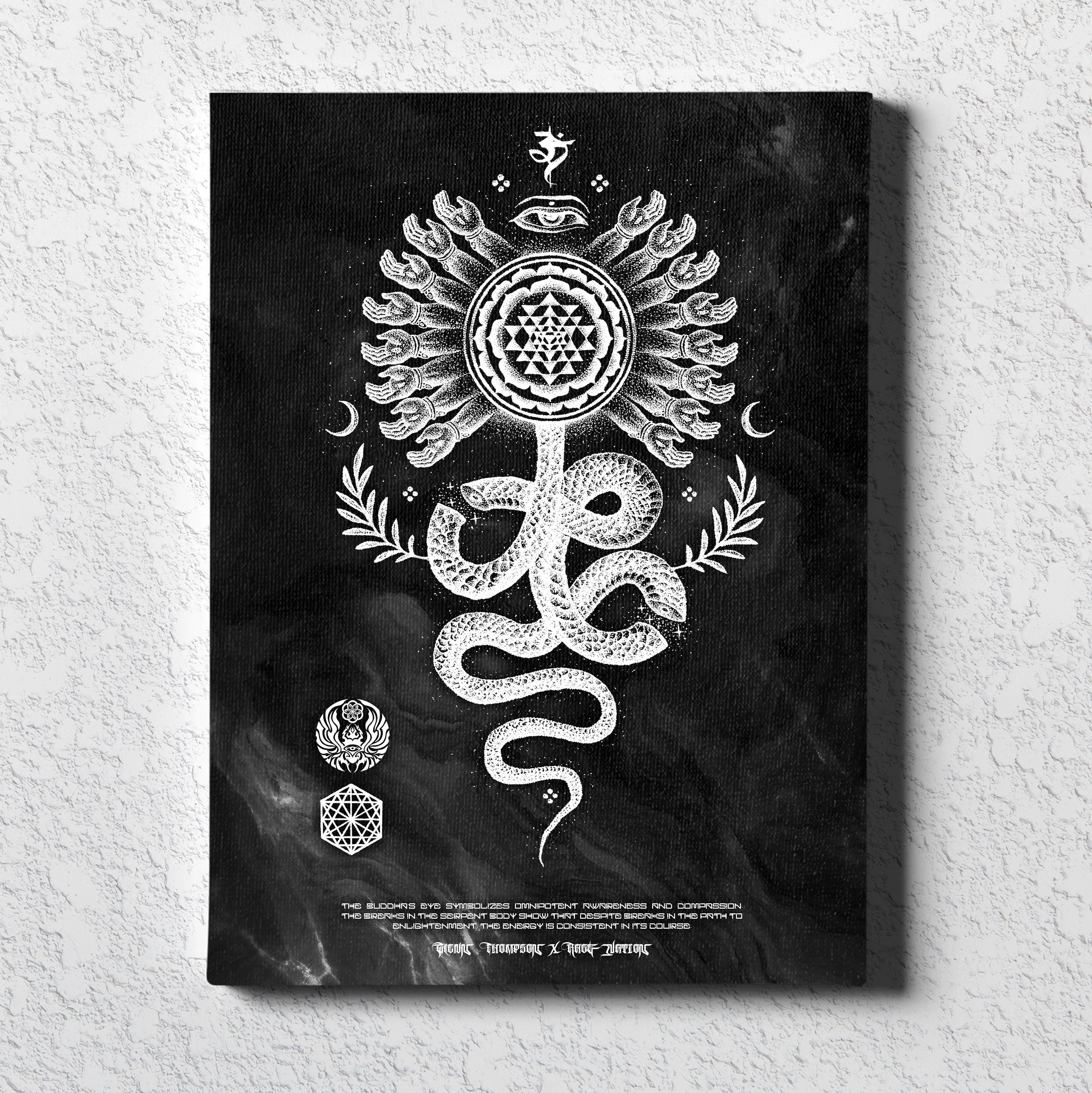 SERPENT INVOCATION • GLENN THOMSON • Limited Edition Canvas Canvas