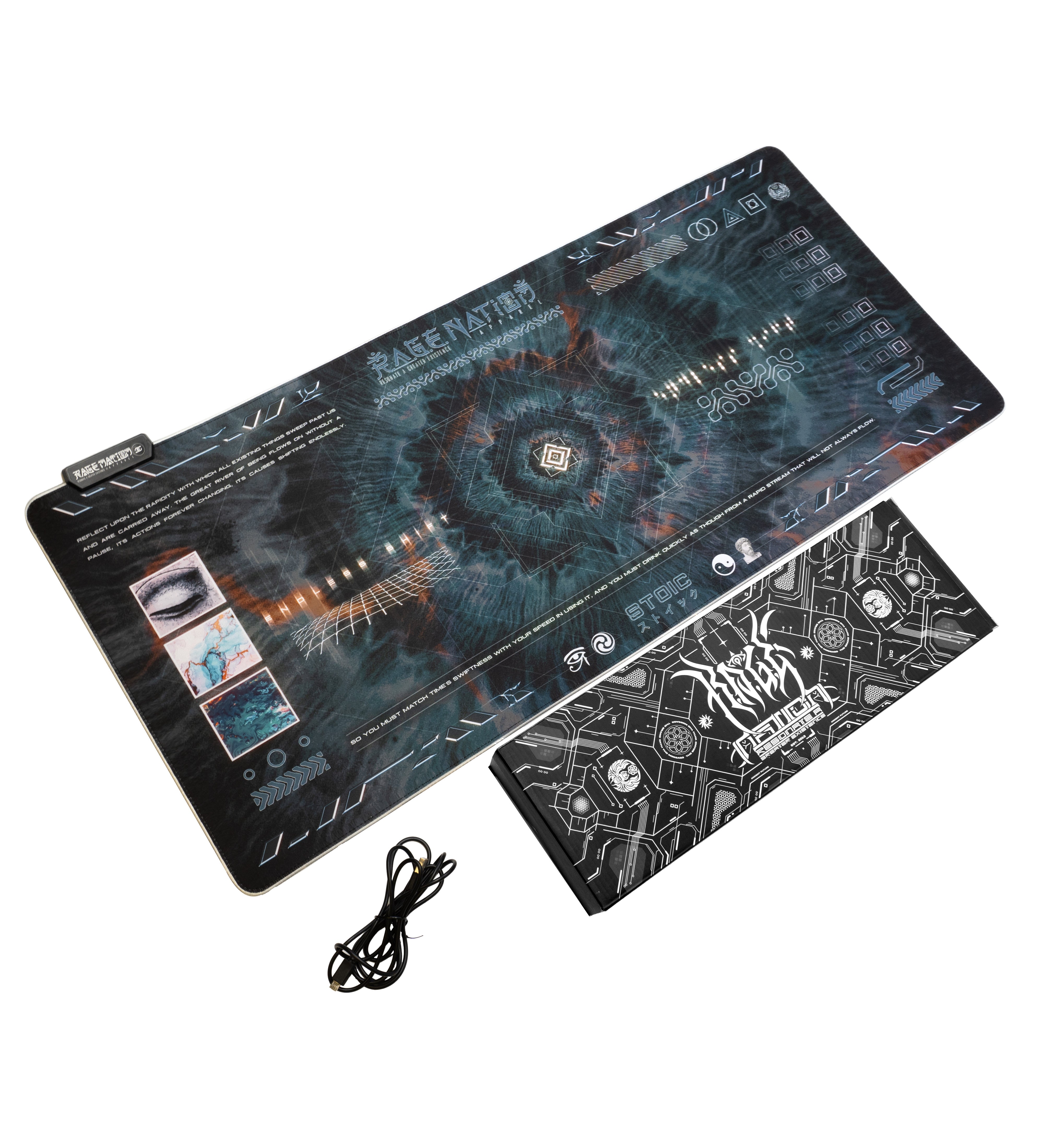 ENDLESS SHIFT • XXL RGB GAMING MOUSEPAD Mouse Pad