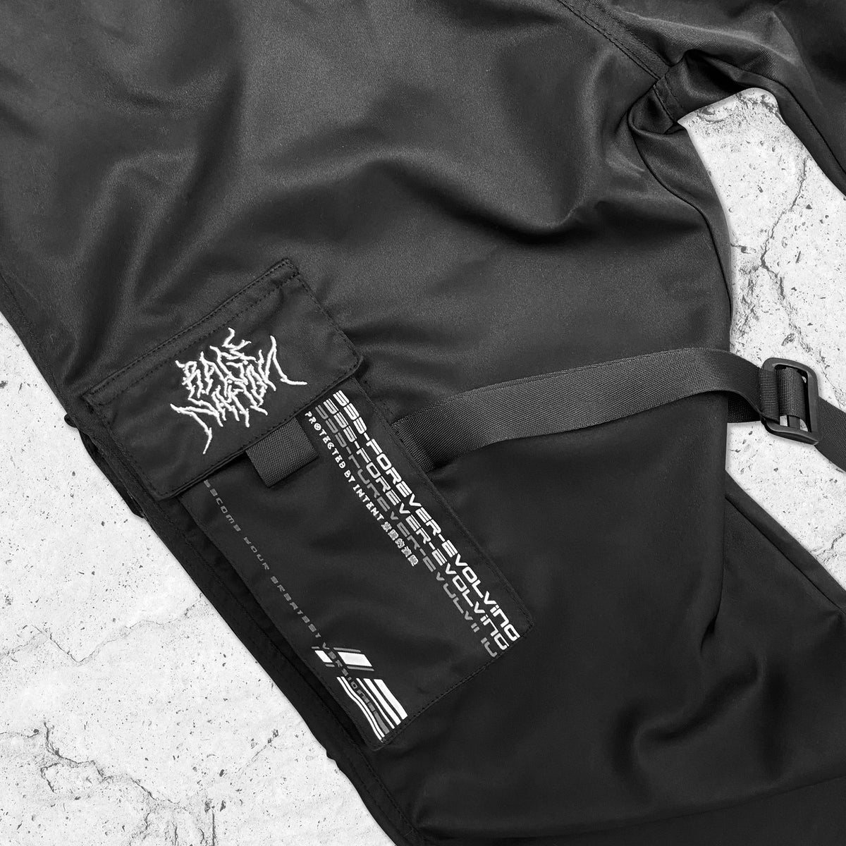 COMING SOON • TH3 M3SSAG3 • DESIGN 001 • Tactical Joggers Joggers