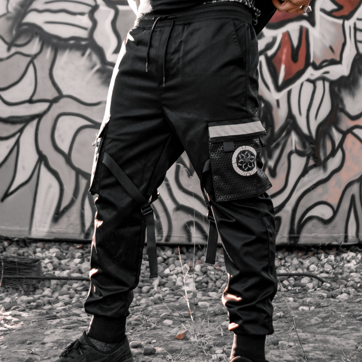 COMING SOON • TH3 M3SSAG3 • DESIGN 001 • Tactical Joggers Joggers
