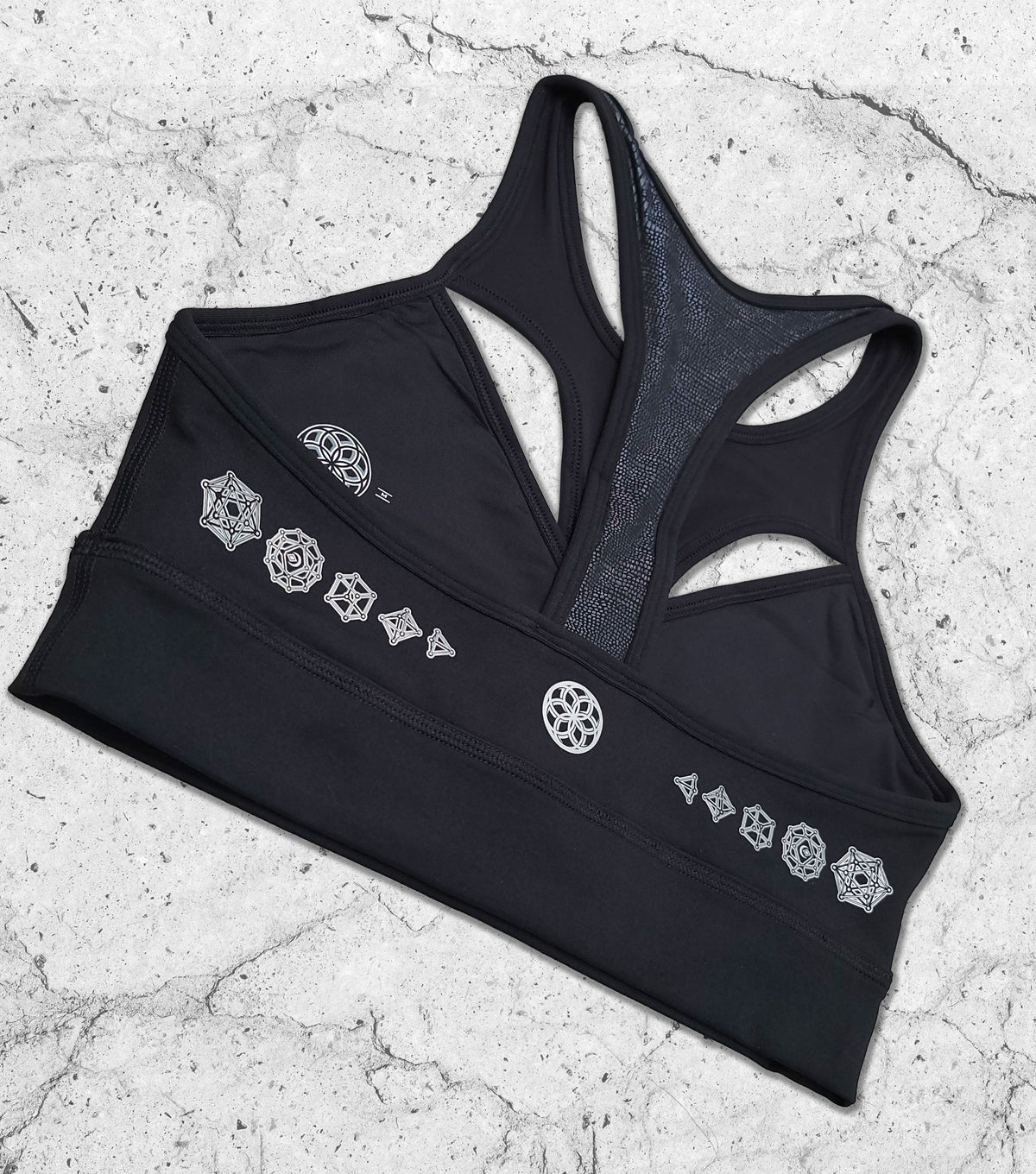 COMING SOON • THINK WISELY • LABRADORITE Accent • Sports Bra Crop Top