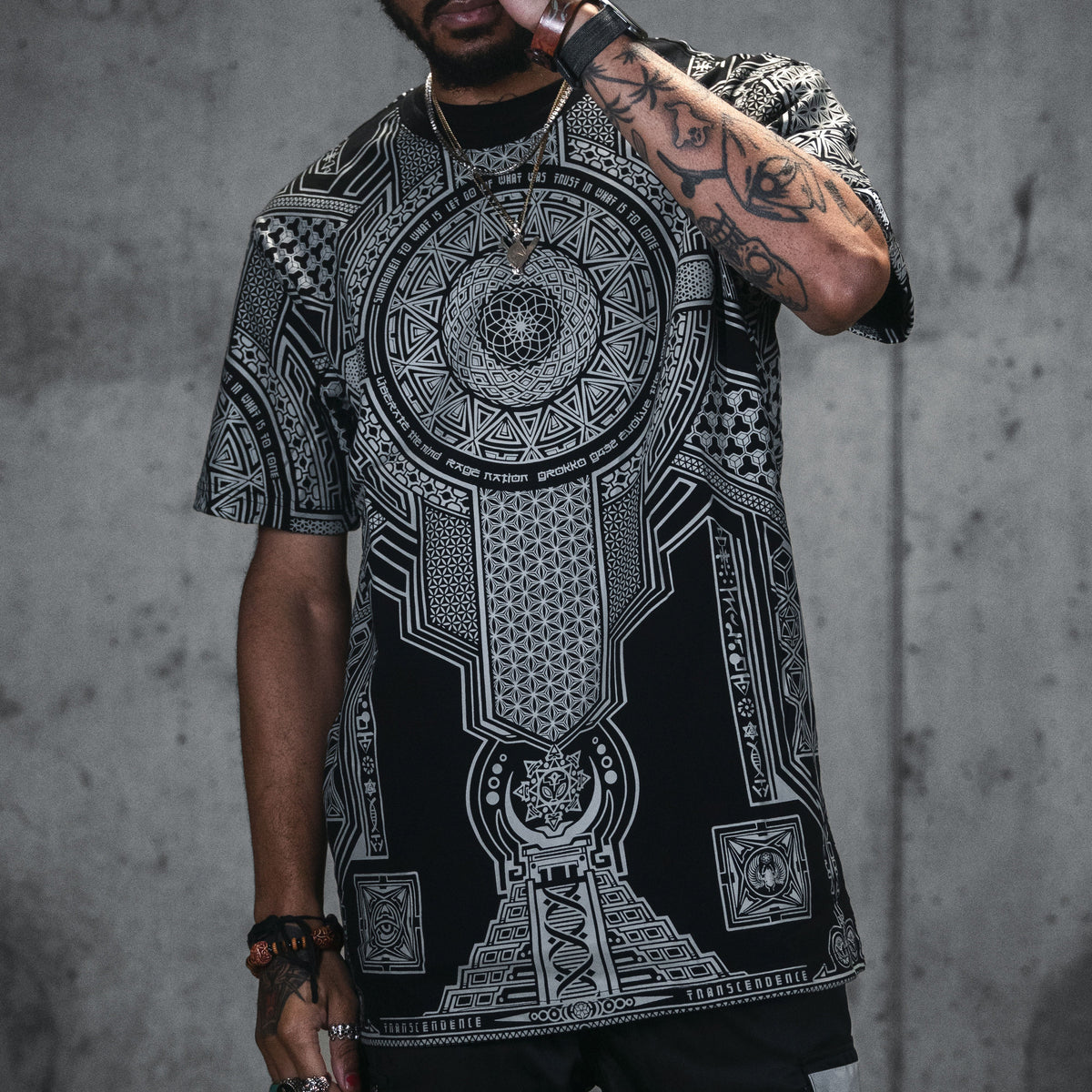 TRANSCENDENCE V1 • GROKKO • All-Over Print T-shirt T-Shirt