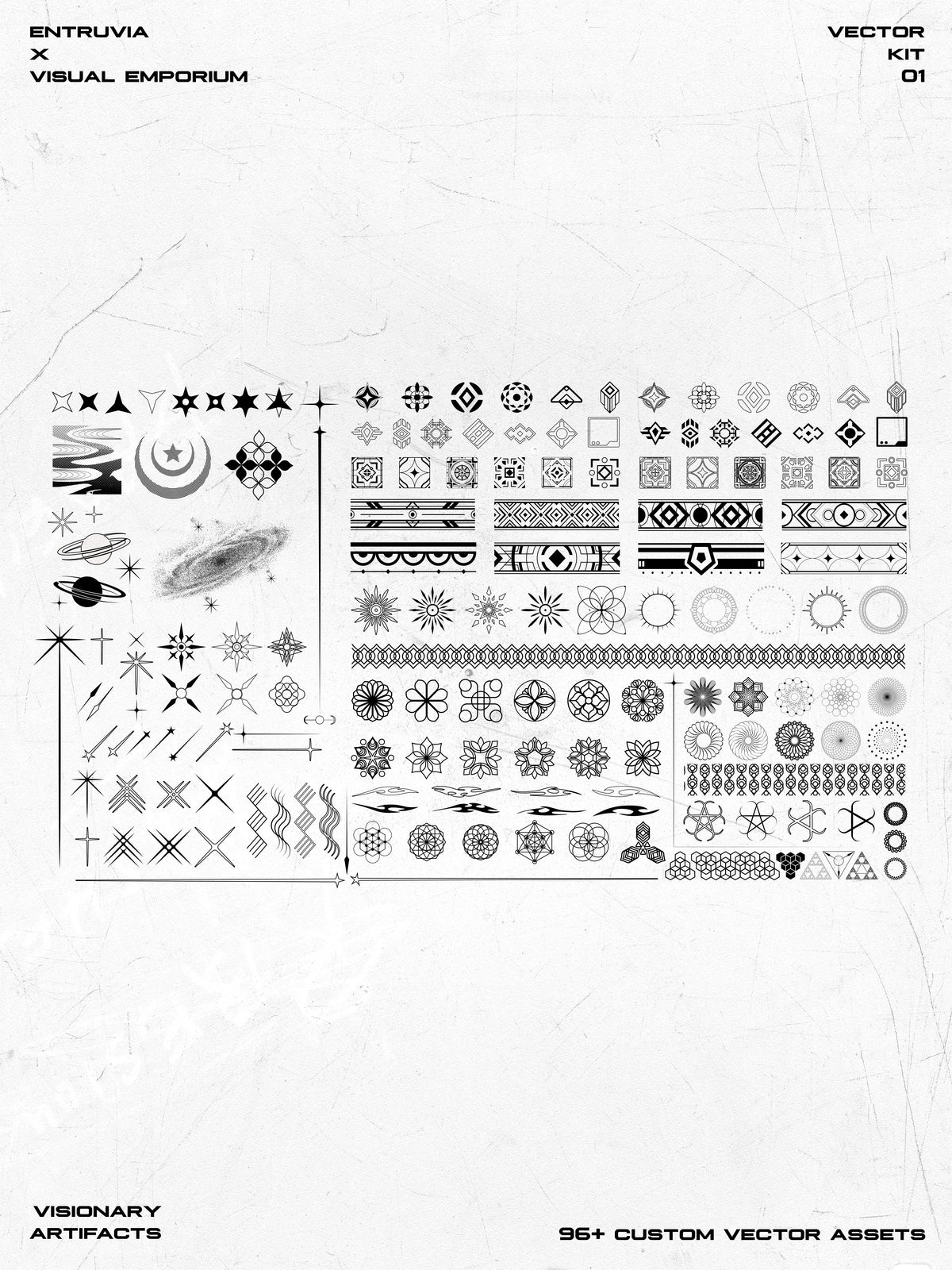 Visionary Artifacts • Premium Vector Kit • Visual Emporium x Entruvia