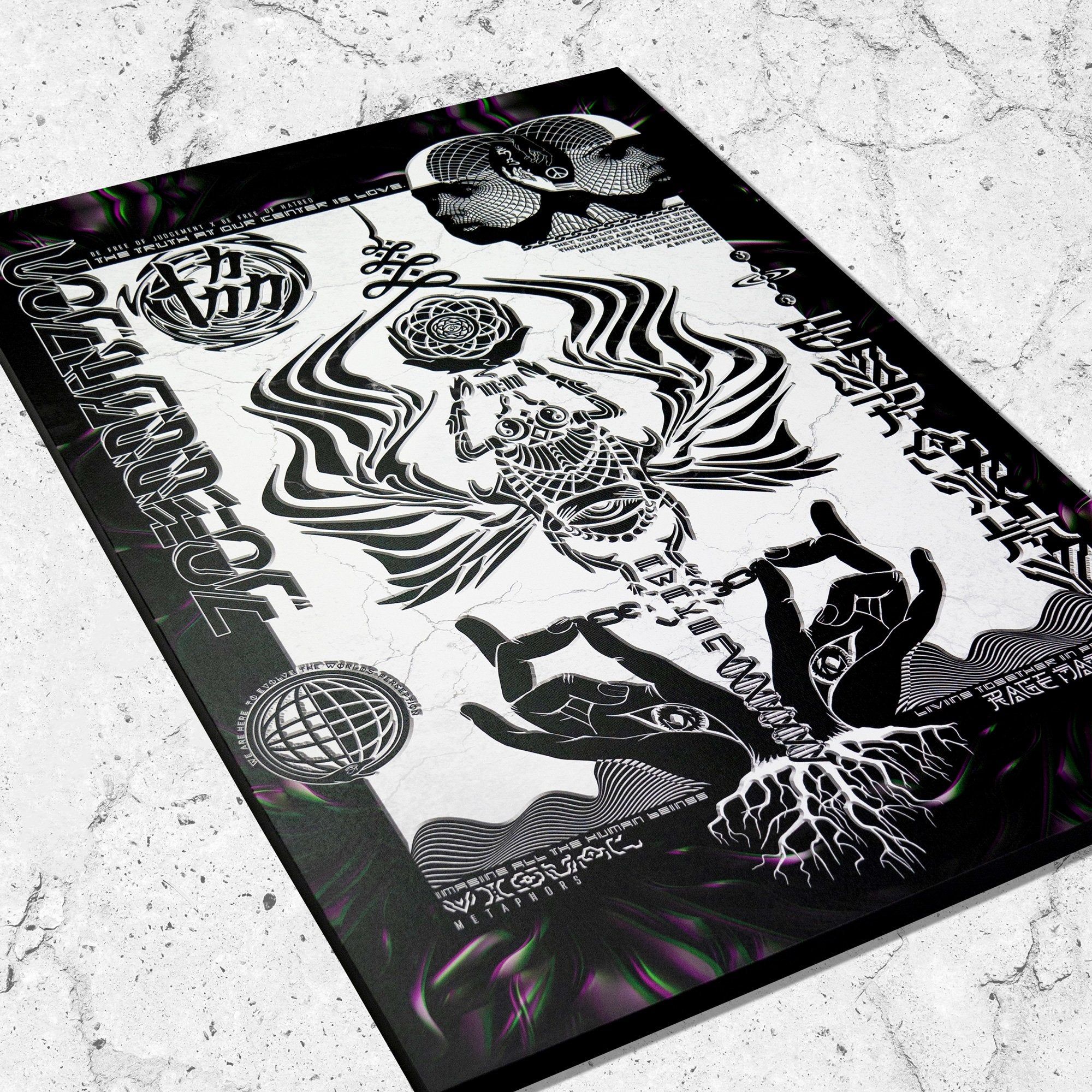 VISUAL METAPHORS • Limited Edition Canvas Wrap Canvas