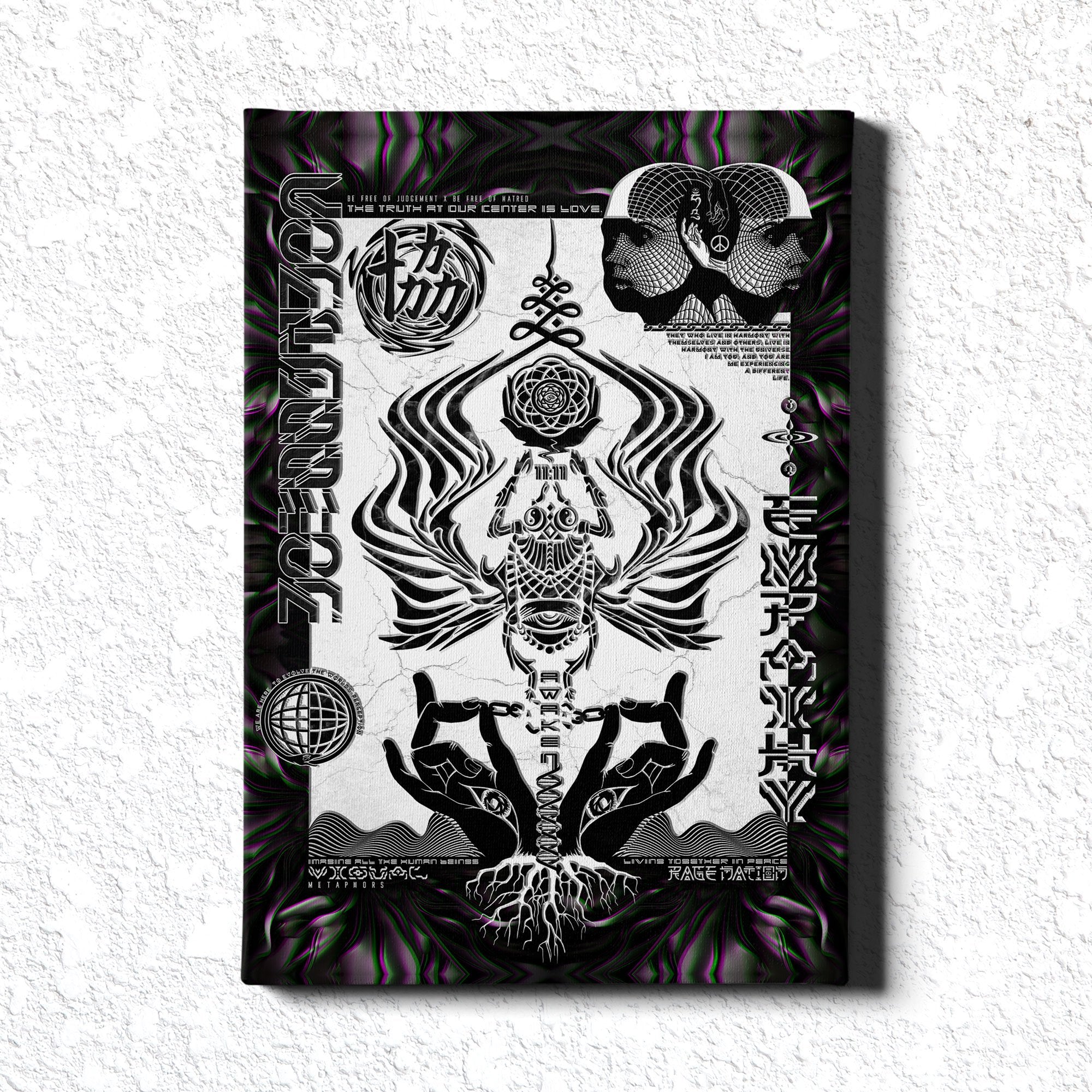 VISUAL METAPHORS • Limited Edition Canvas Wrap Canvas