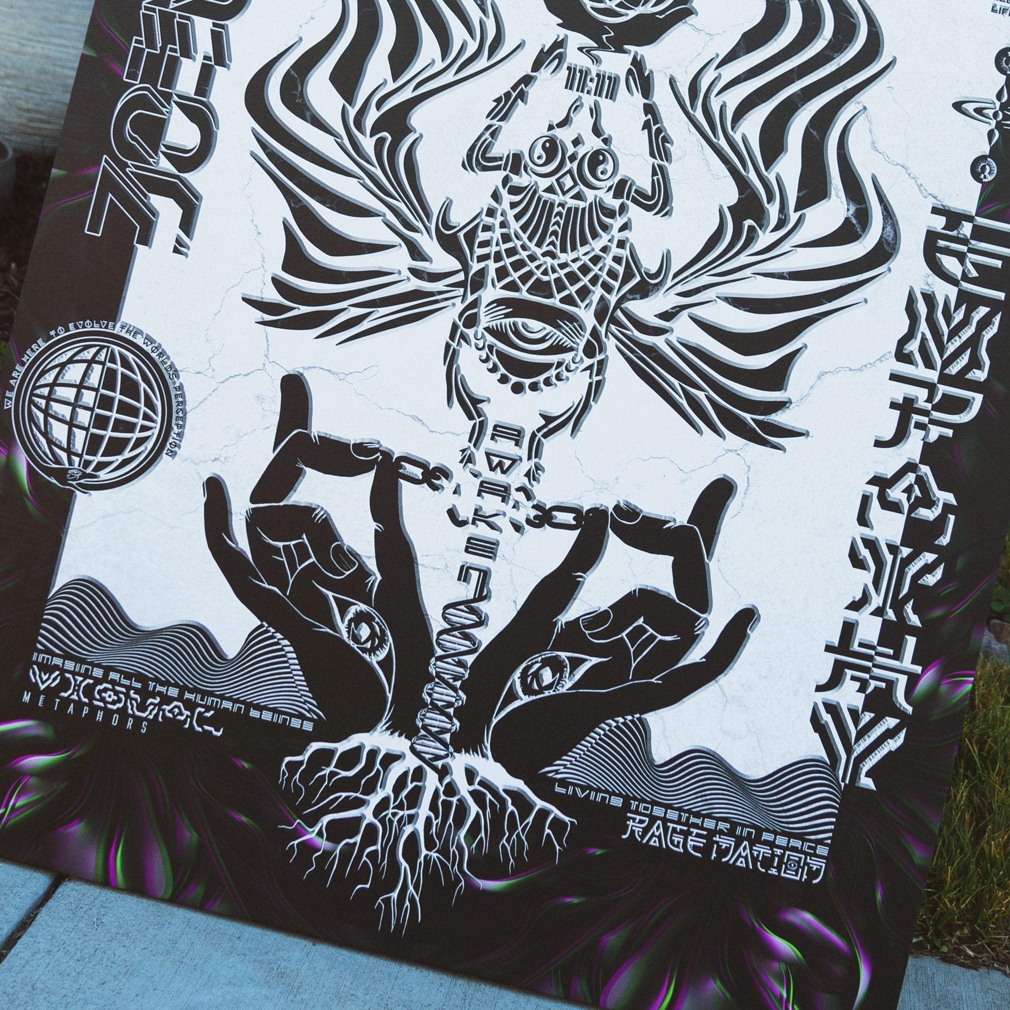 VISUAL METAPHORS • Limited Edition Canvas Wrap Canvas