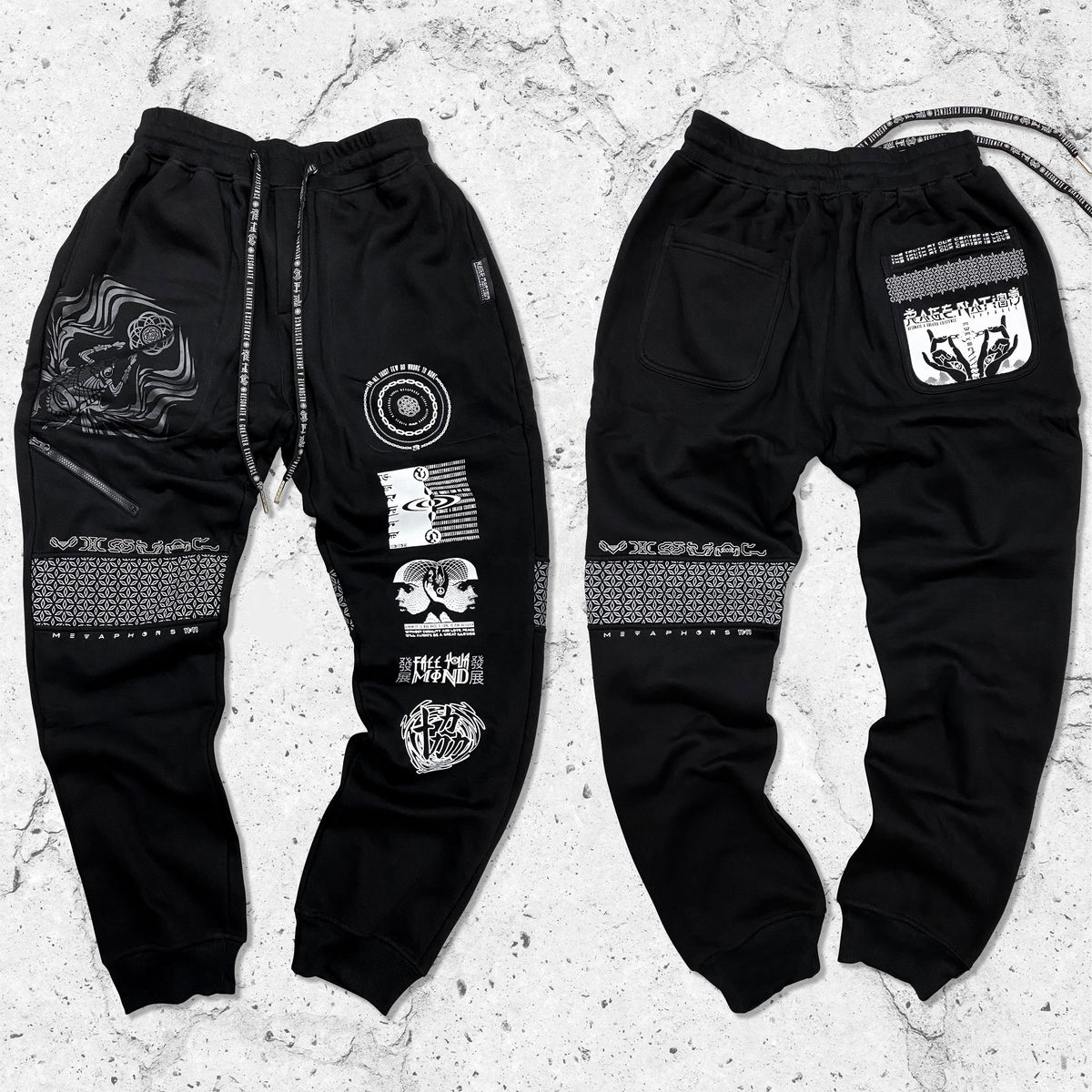 VISUAL METAPHORS V1 • Hidden Pocket Joggers Joggers