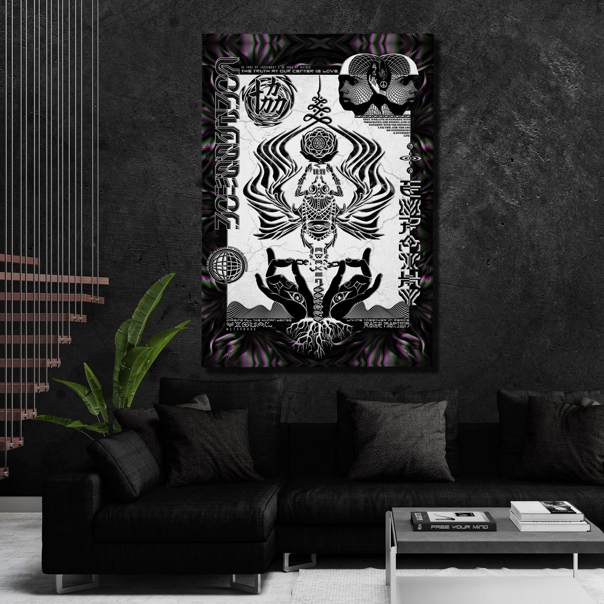 VISUAL METAPHORS • Limited Edition Canvas Wrap Canvas