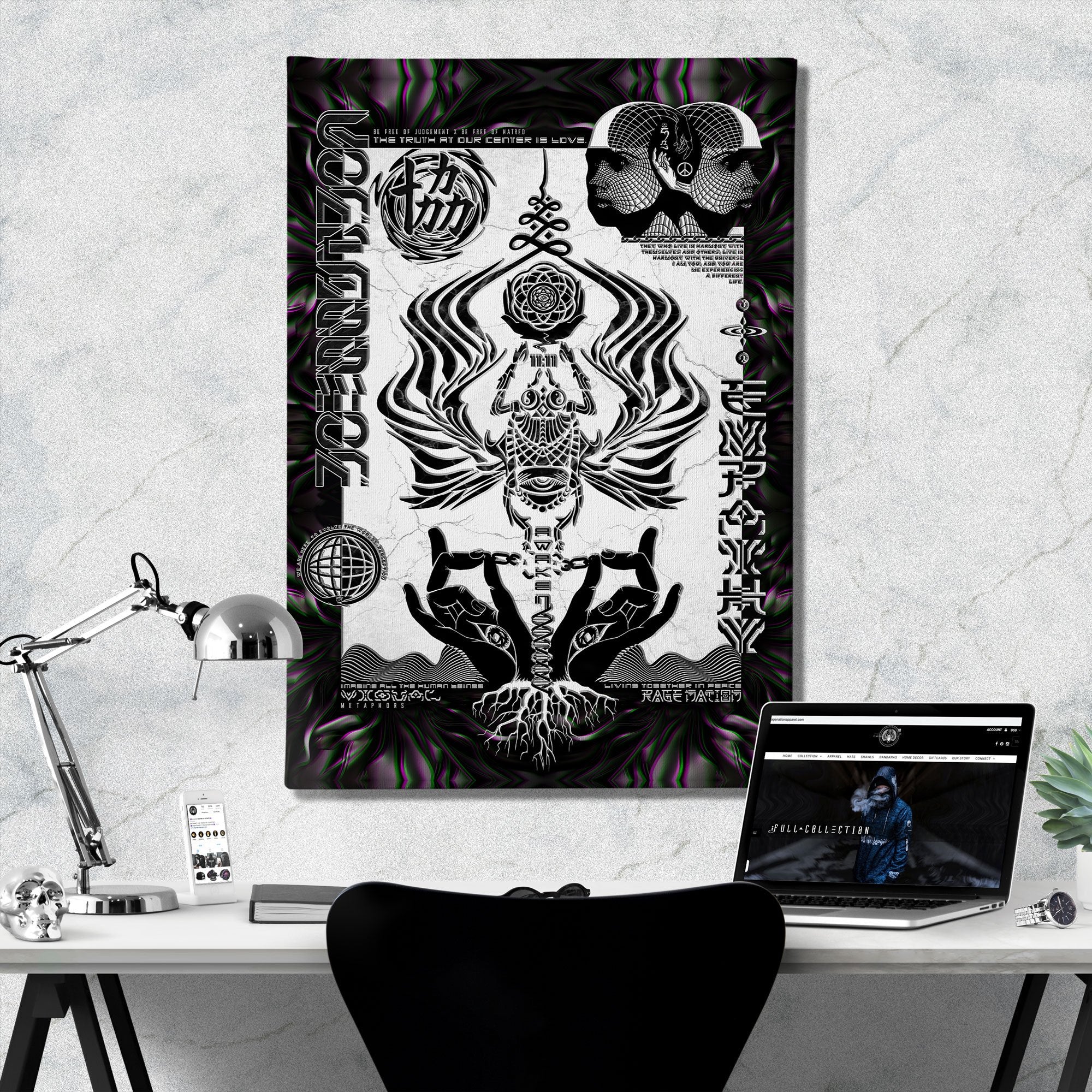 VISUAL METAPHORS • Limited Edition Canvas Wrap Canvas