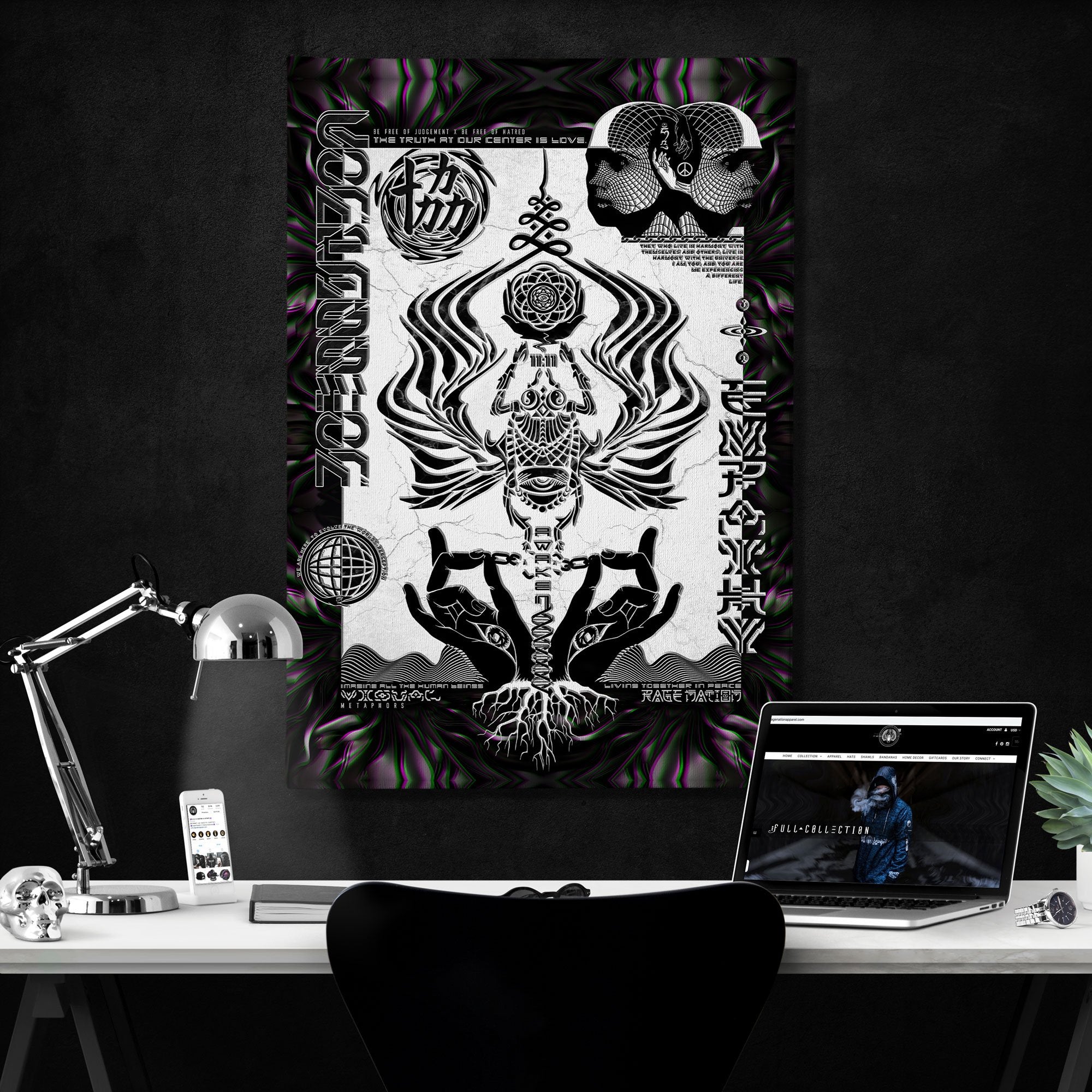 VISUAL METAPHORS • Limited Edition Canvas Wrap Canvas