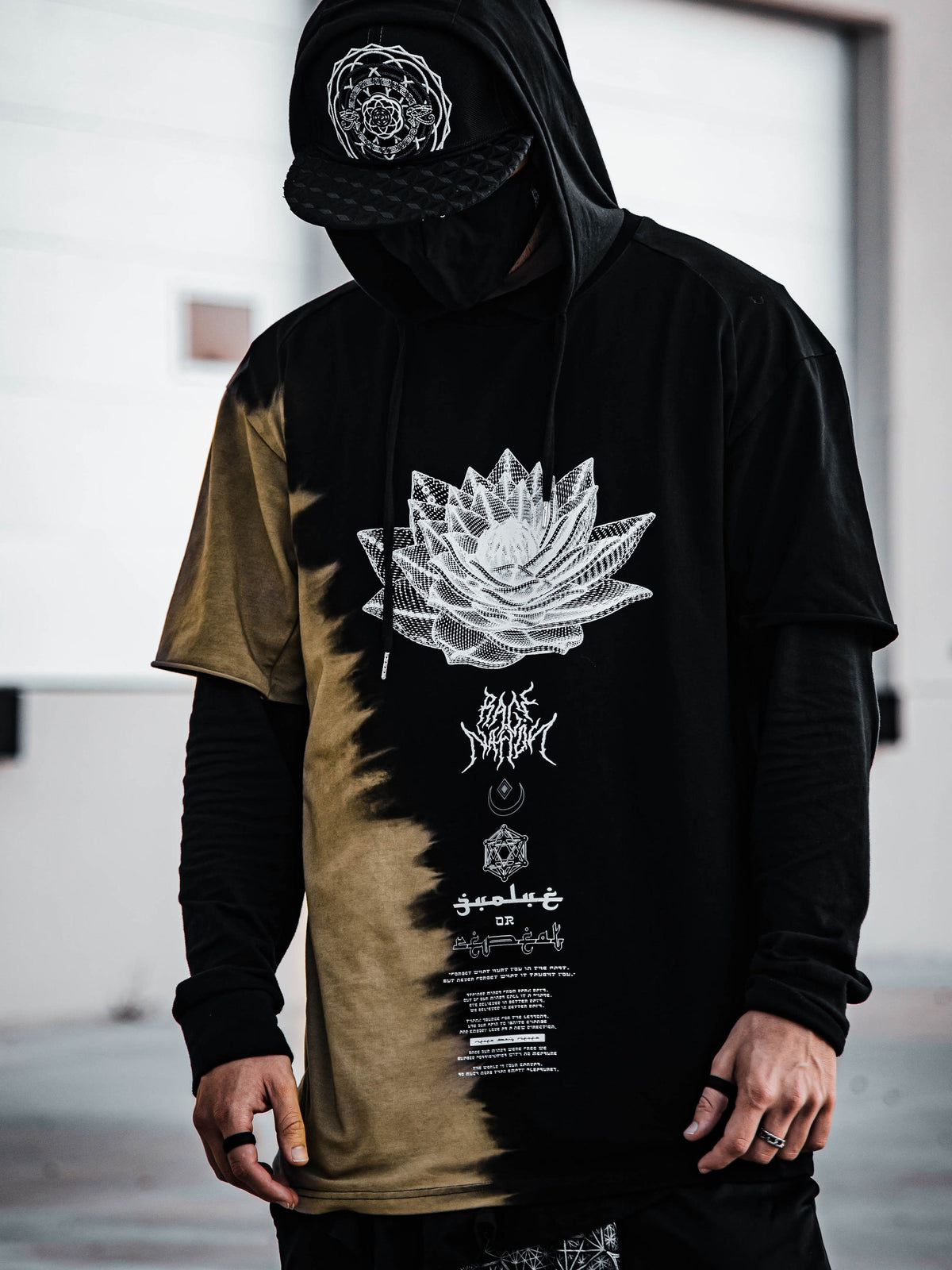THINK WISELY V1 • Bleach Tie-Dye T-Shirt T-Shirt 