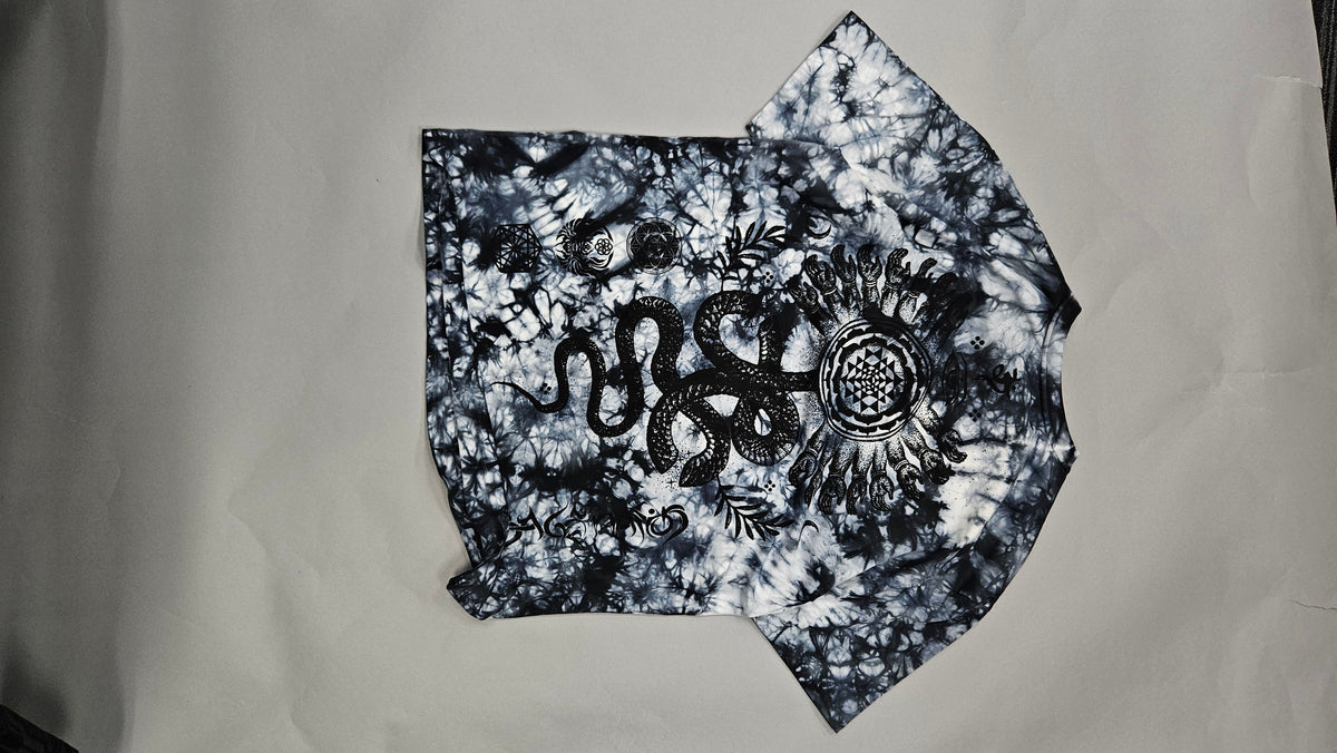 Serpent Invocation Tie Dye Tee ✦ Warehouse Sale 