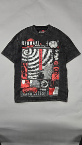 Spiral Obsession Acidwash Tee ✦ Warehouse Sale 