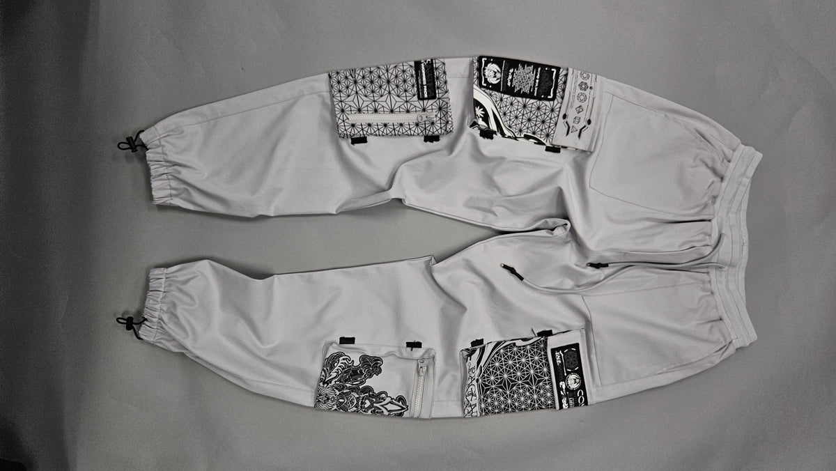 Convene W/The Elements Grey Tactical Joggers ✦ Warehouse Sale 