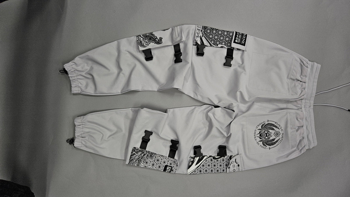 Convene W/The Elements Grey Tactical Joggers ✦ Warehouse Sale 