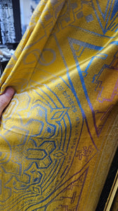 Dharma Shawl Yellow ✦ Warehouse Sale 