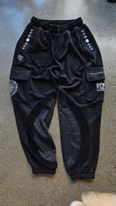 Moksha Flow Joggers Black 1 of 1 SAMPLE ✦ :: WAREHOUSE LIQUIDATION 