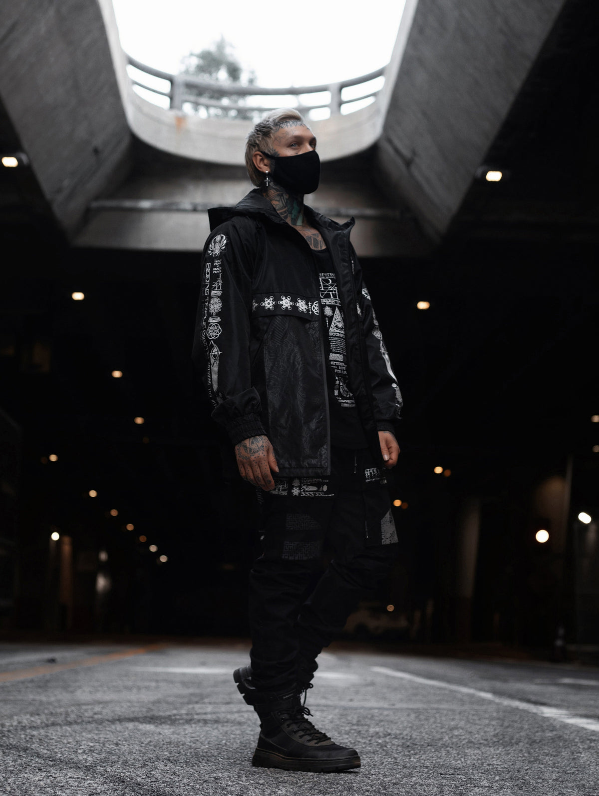 NEW RELEASE ✦ WOUNDS TO WISDOM ✦ Waterproof Zip-up Windbreaker Windbreaker 