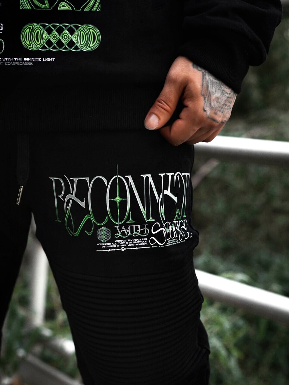 RECONNECT w/ SOURCE V2 ✦ Premium Joggers w/ hidden pocket T-Shirt 