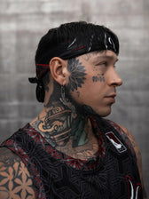 PRE-ORDER ✦ PROTECTED BY INTENT ✦ Crimson Double-sided Bandana Coming Soon 