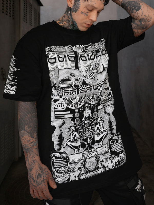 PRE-ORDER ✦ THE RAVE V2 ✦ We Should Leave Variant ✦ Premium T-Shirt Coming Soon 