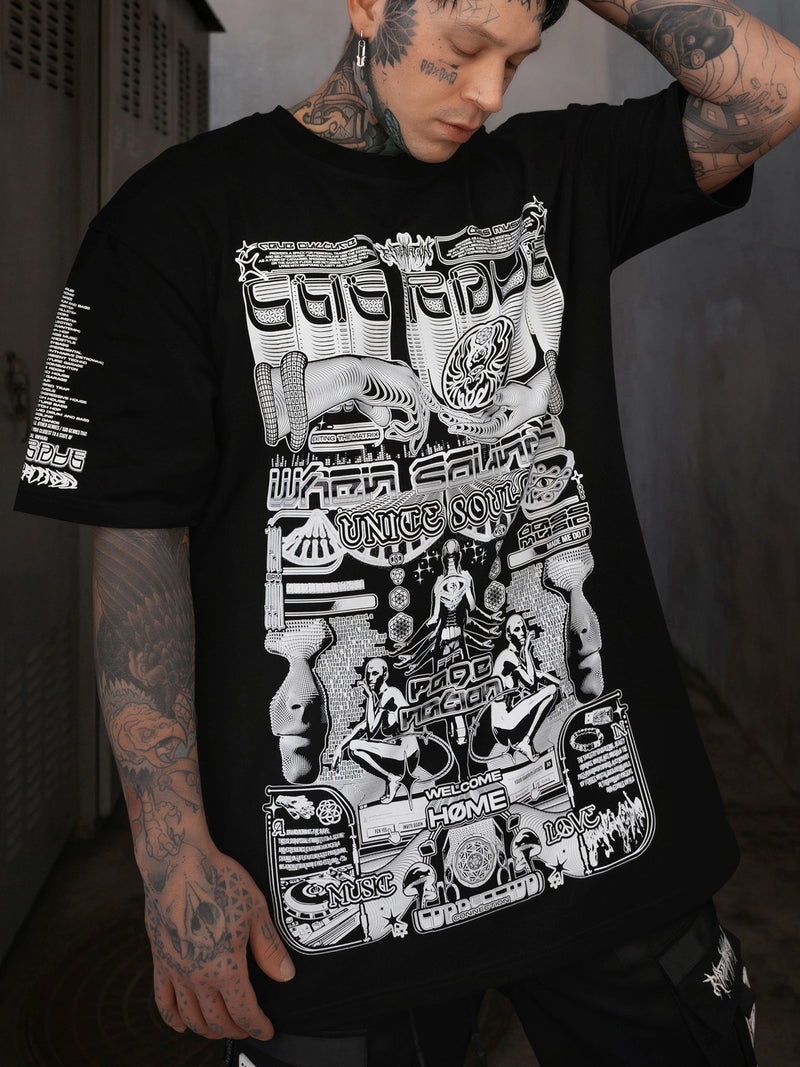 PRE-ORDER ✦ THE RAVE V2 ✦ We Should Leave Variant ✦ Premium T-Shirt Coming Soon 