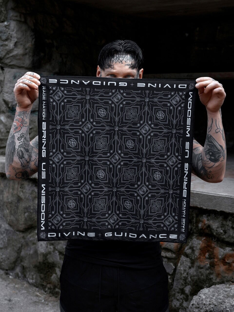 DIVINE GUIDANCE ✦ Smoke Double-sided Bandana Coming Soon 