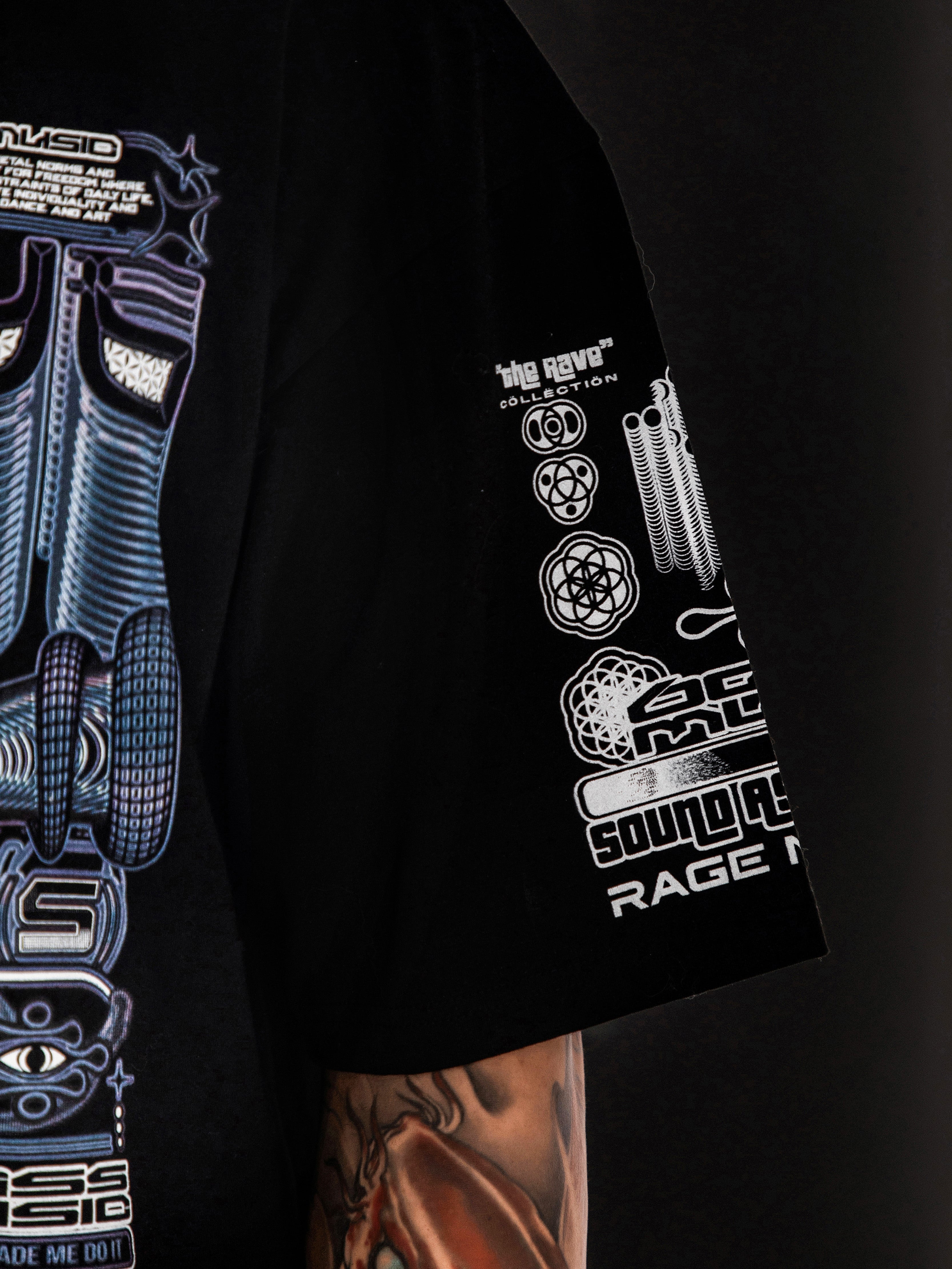 THE RAVE V3 ✦ RAGE Variant ✦ Premium T-Shirt T-Shirt 