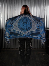 CONVENE WITH THE ELEMENTS ✦ BLUE DREAM ✦ Festival Shawl Shawls 