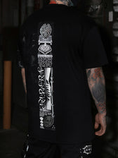 ANCIENT FUTURE V1 ✦ Reflective/Holographic Foil ✦ Premium T-Shirt T-Shirt 