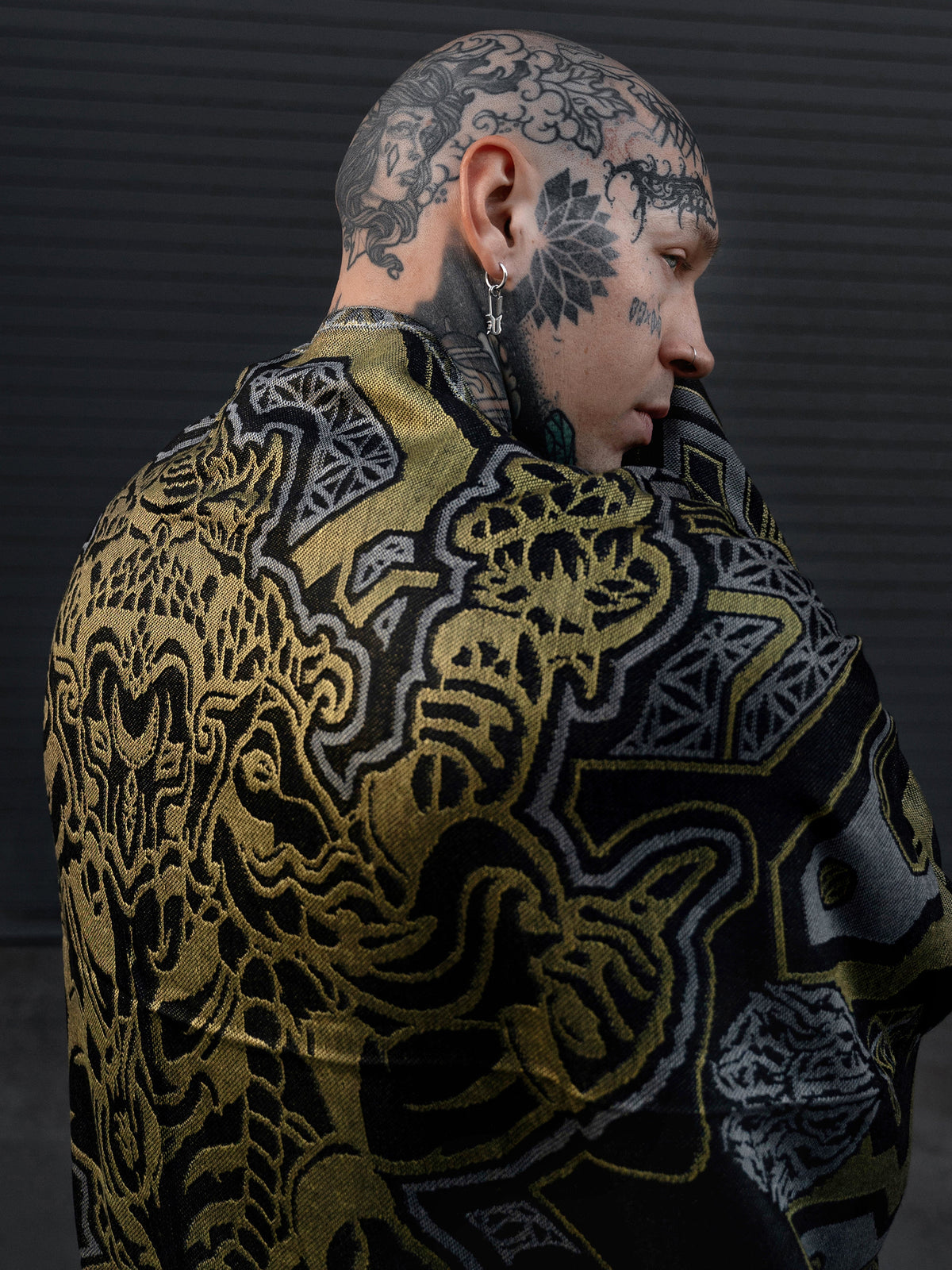 REMOVER OF OBSTACLES ✦ GUILDED GOLD ✦ Festival Shawl Shawls 