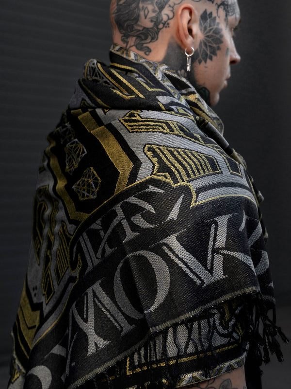 REMOVER OF OBSTACLES ✦ GUILDED GOLD ✦ Festival Shawl Shawls 