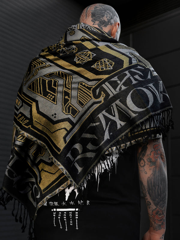 REMOVER OF OBSTACLES ✦ GUILDED GOLD ✦ Festival Shawl Shawls 