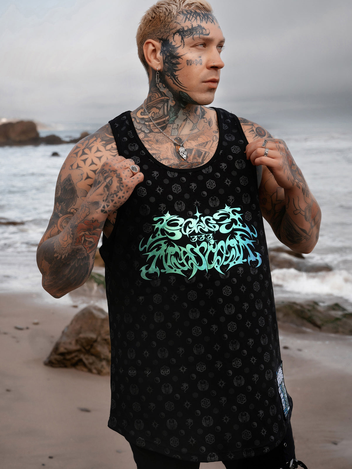 PATTERNS OF BECOMING ✦ 3-tone iridescent ✦ Premium Tank Top Tank Top 
