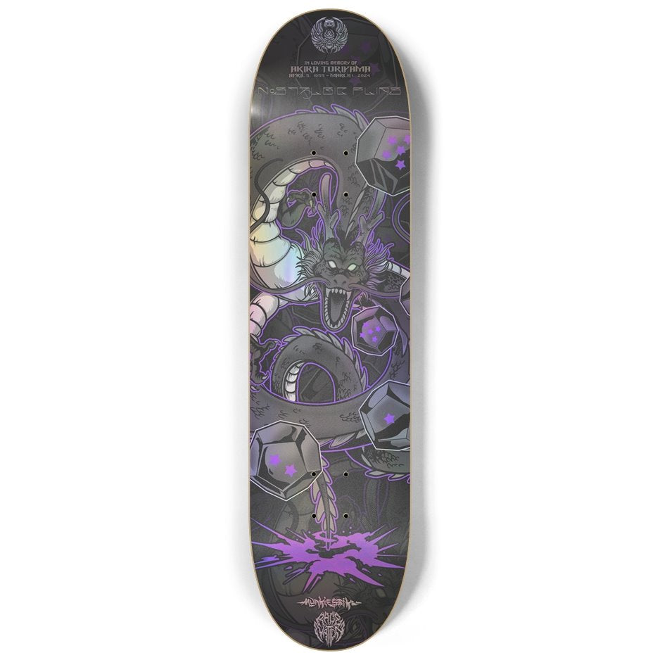 DISCORD MEMBER EXCLUSIVE (◣ _ ◢) SIZE 8.25 ✦ Nostalgic Flips 002 ✦ HOLOGRAPHIC DECK Skateboard 