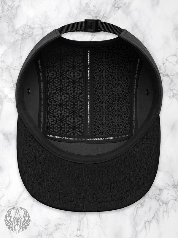 GEOMETRY OF BEING V1 ✦ 5 Panel Hat Hat 