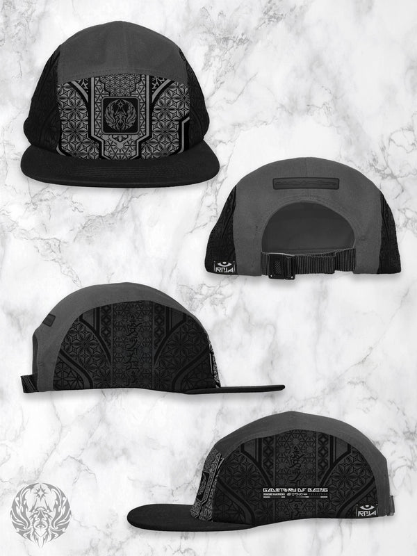 GEOMETRY OF BEING V1 ✦ 5 Panel Hat Hat 