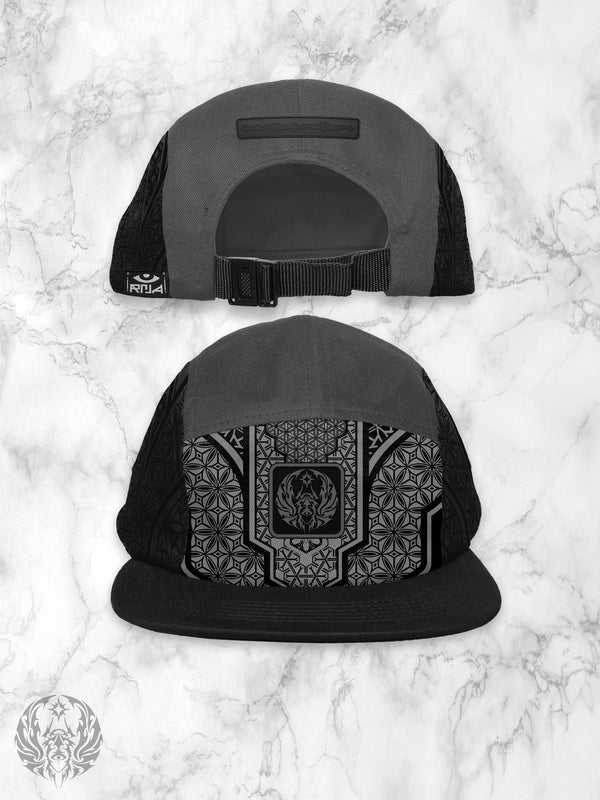 GEOMETRY OF BEING V1 ✦ 5 Panel Hat Hat 