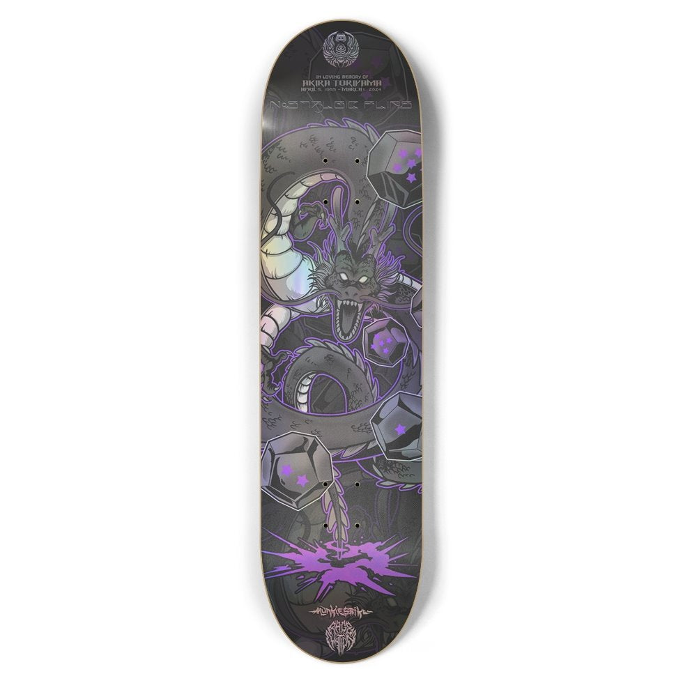 DISCORD MEMBER EXCLUSIVE (◣ _ ◢) SIZE 8.5 ✦ Nostalgic Flips 002 ✦ HOLOGRAPHIC DECK Skateboard 