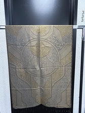 GEOMETRY OF BEING ✦ Gold w/gold foil ✦ Festival Shawl :: WAREHOUSE LIQUIDATION