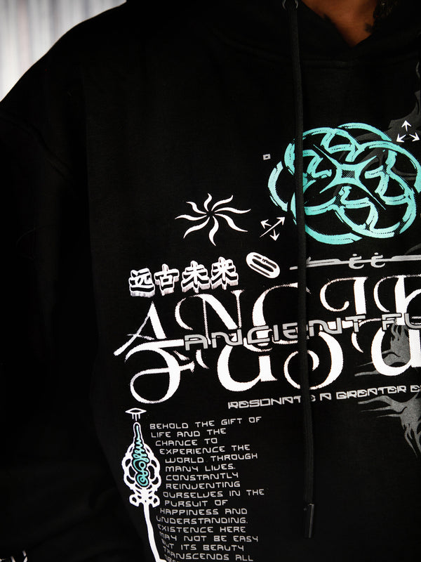 ANCIENT FUTURE ✦ 3 POCKET✦ Limited Edition Premium Hoodie Hoodie 