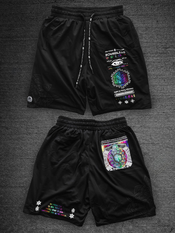 BOUNDLESS UNION V2 ✦ SPECTRUM INK ✦ Activewear Shorts Shorts 