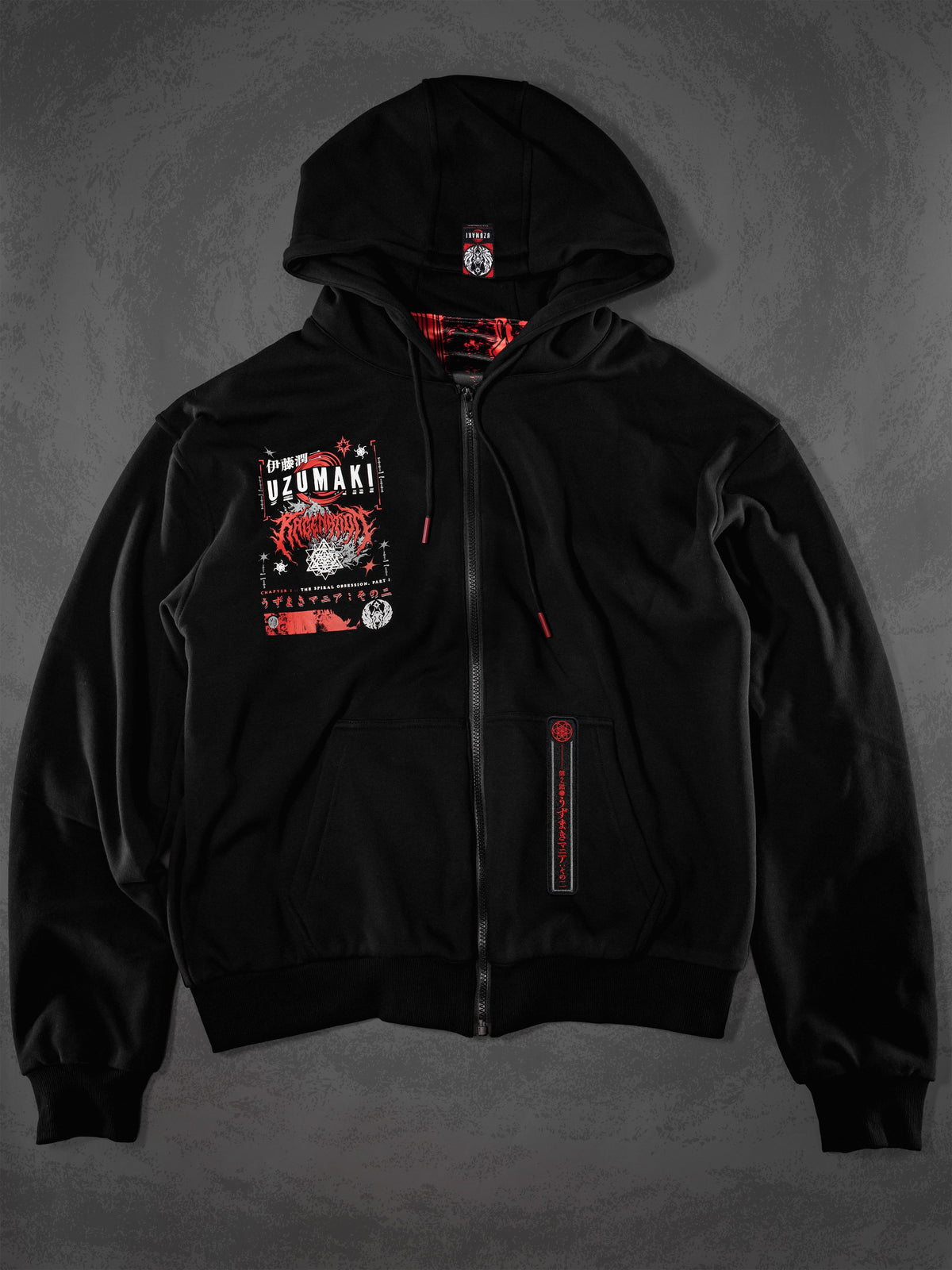 OFFICIAL UZUMAKI ✦ SPIRAL OBSESSION ✦ Collectible Zip-up Hoodie Hoodie 